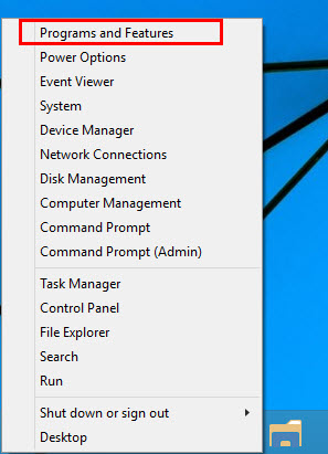 Windows 10 menu Windows 10